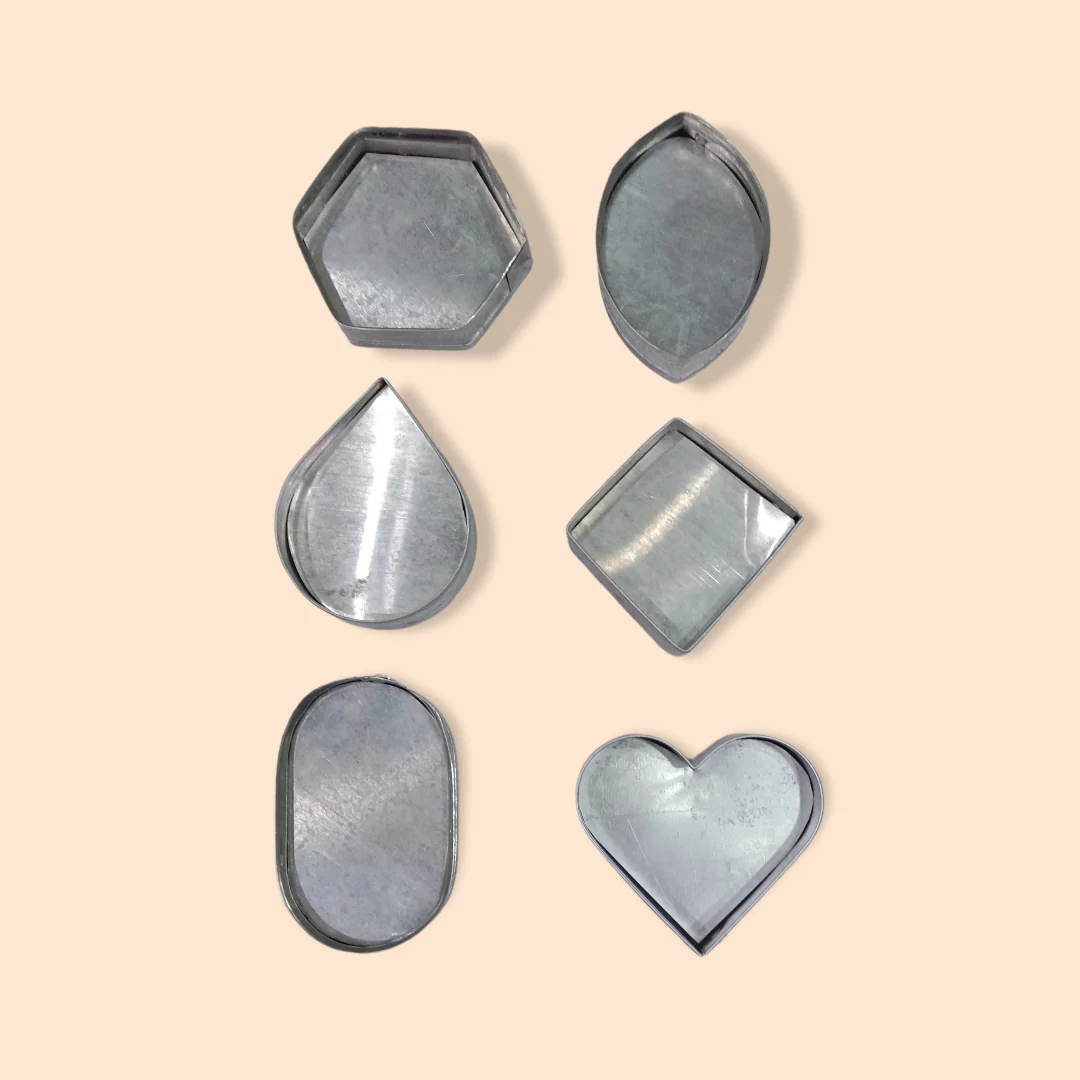 Cutlet Mould/Cutter/Shaper 6 Designs /Aluminium - Image 8