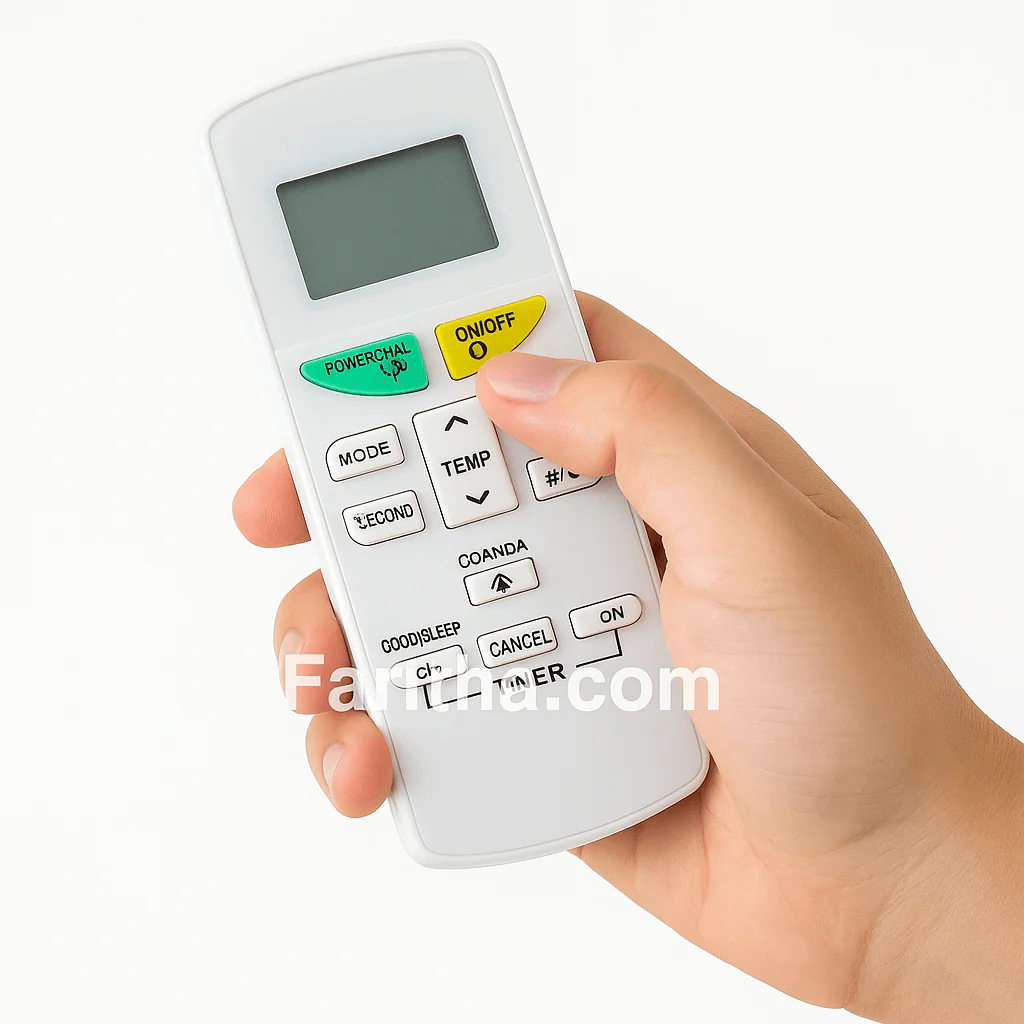 Daikin AC Remote Control 132A – Compatible Replacement for Daikin Air Conditioners# - Image 3