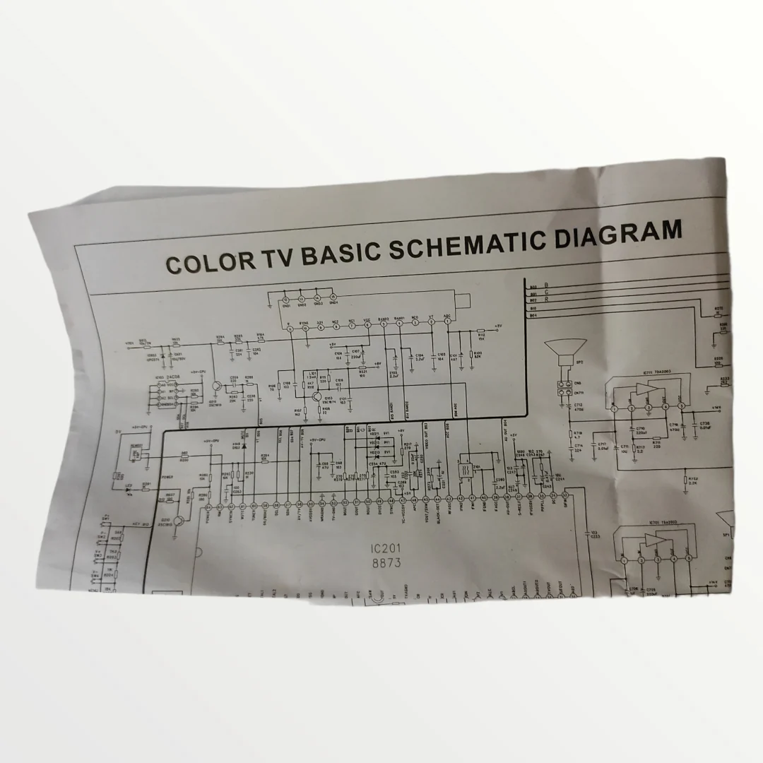 Digital CRT Colour TV Main Board - Replacement Part for Improved TV Performance# - Image 8