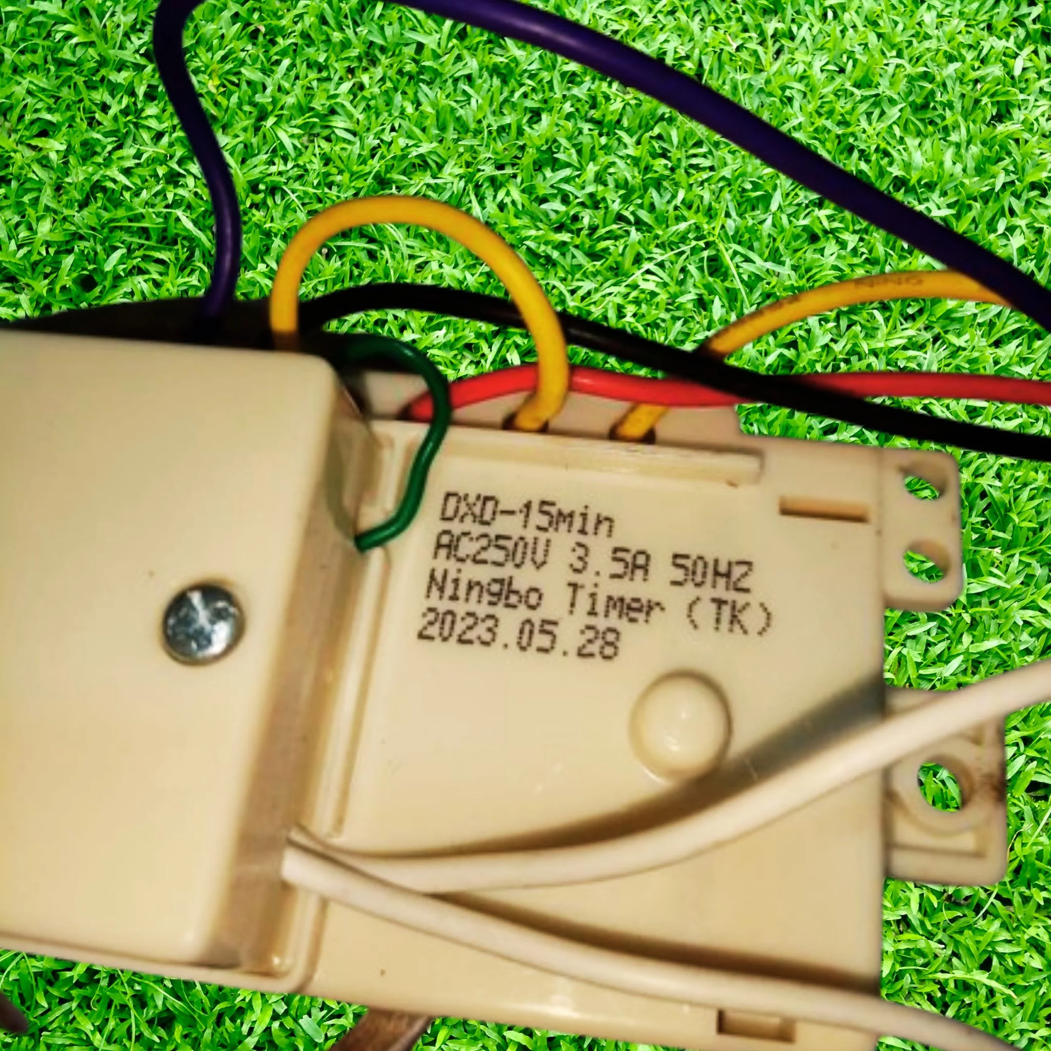 LG Washing Machine Wash Timer 6 Wire Double DXD - 15min - Image 2