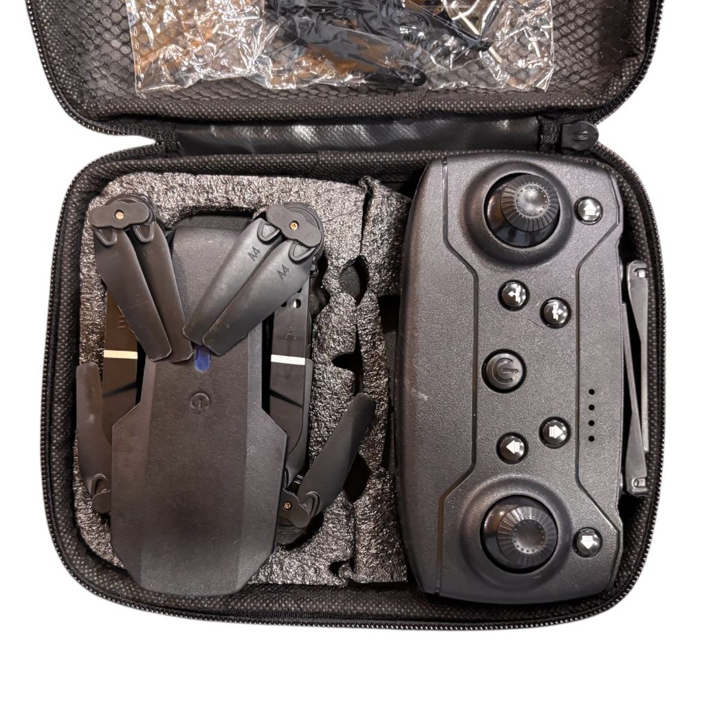 E88 Foldable Drone with HD Camera, WiFi FPV & Gesture Control # - Image 6