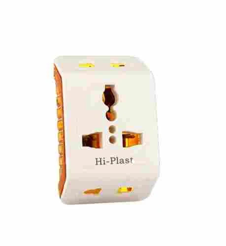 Electric 3 Three Pin Plastic Multi Plug - Image 3