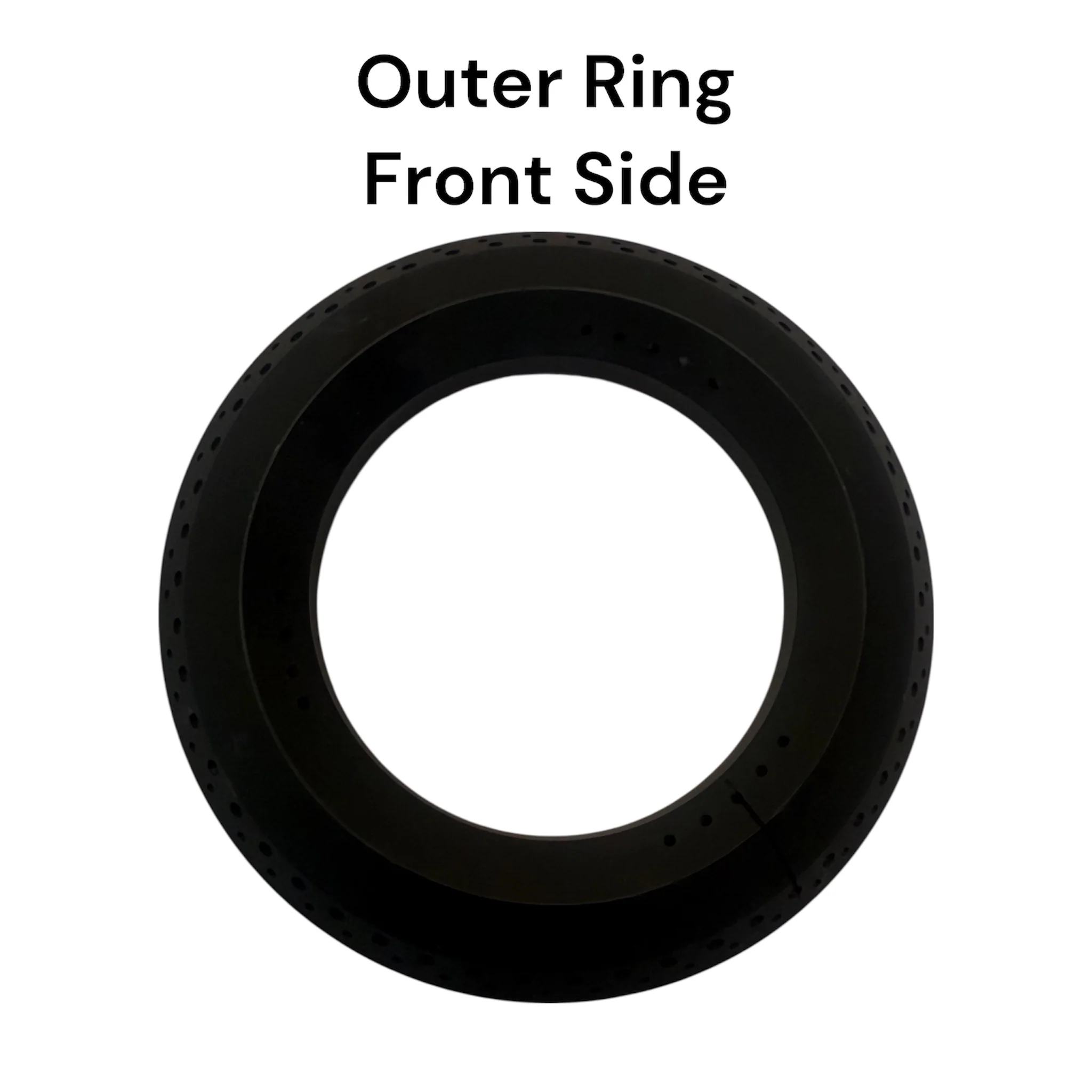 Elica Compatible Gas Stove Burner – Left Ring Burner for MFC 4 B 70 ED SWIRL NCI Hob (Black Glass, Single Piece Replacement) - Image 5