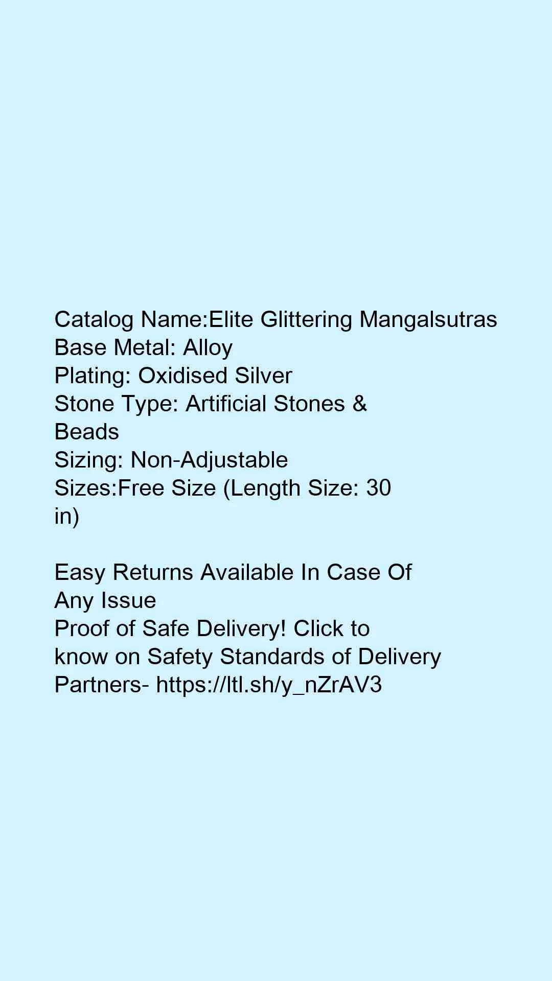 Elite Glittering Mangalsutras - Image 7