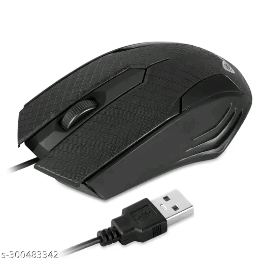 Enter Cursor Wired Optical Mouse - Sleek  Durable for Desktop Use - Image 3