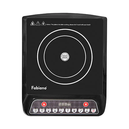 Fabiano FAB-011MR 2000W Induction Cooktop with Push Button Controls & LED Display # - Image 4