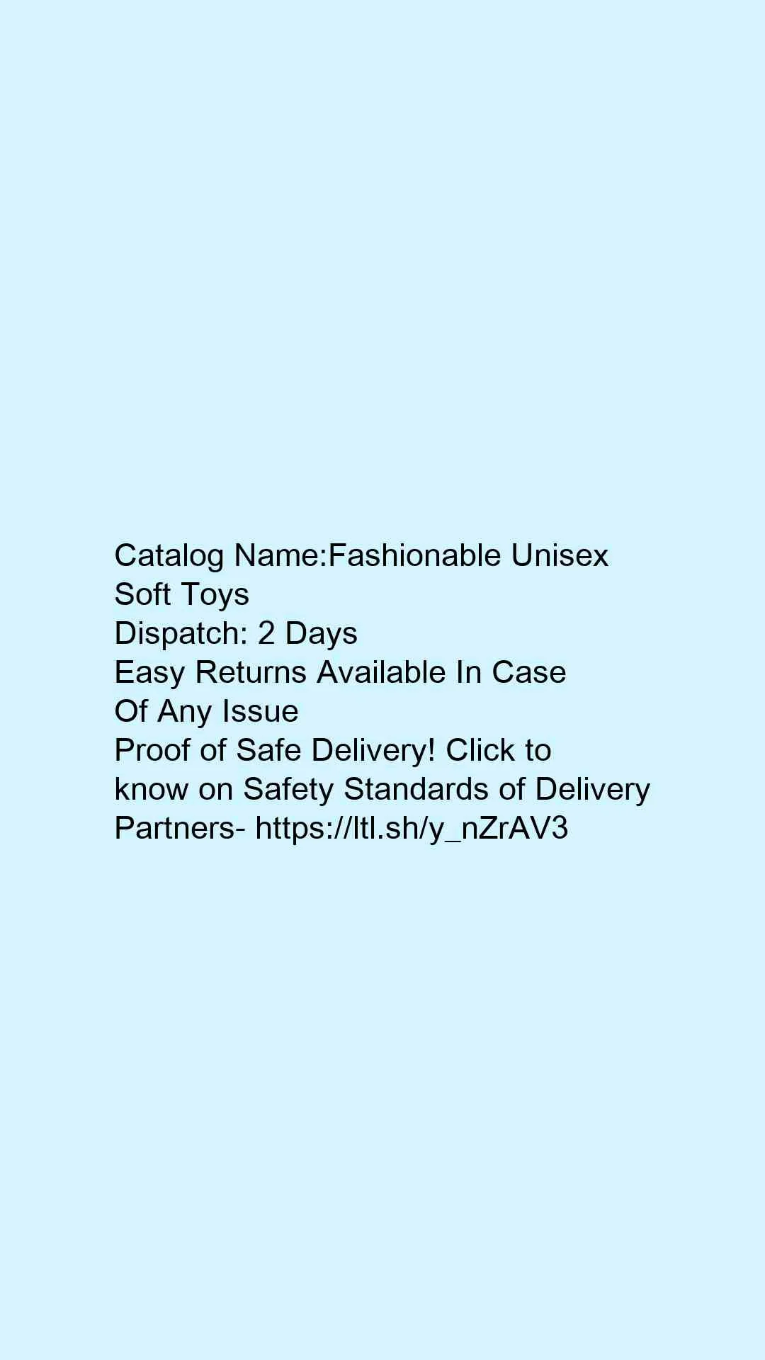 Fashionable Unisex Soft Toys - Image 6