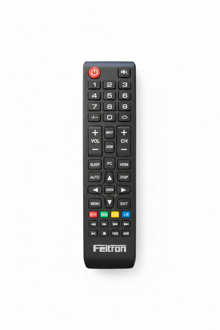 Feltron Universal LED/LCD TV Remote Control – Easy Button Layout & Durable Design - Image 2