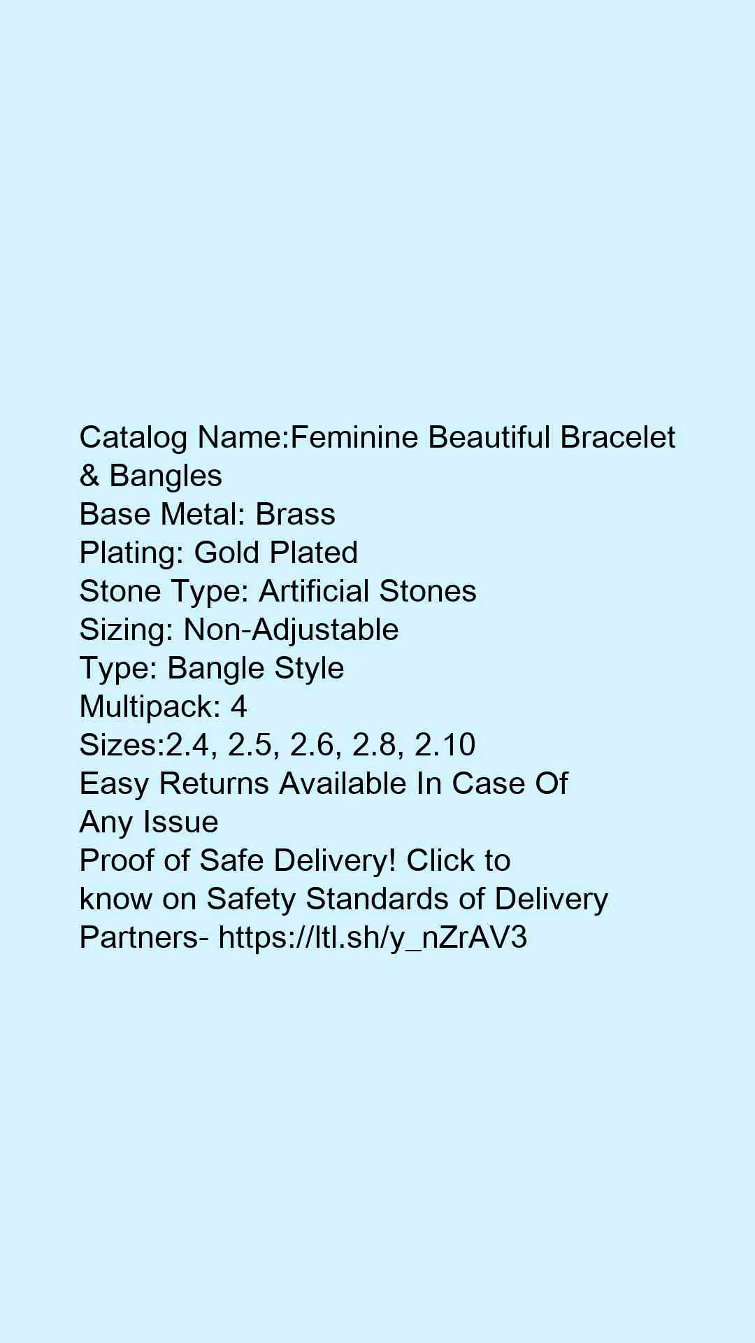 Feminine Beautiful Bracelet & Bangles - Image 6