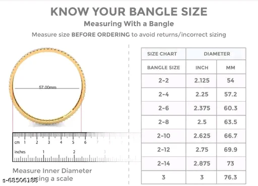 Feminine Fancy Gold-Plated Alloy Bracelet & Bangles Set (4 Pcs) - Image 2