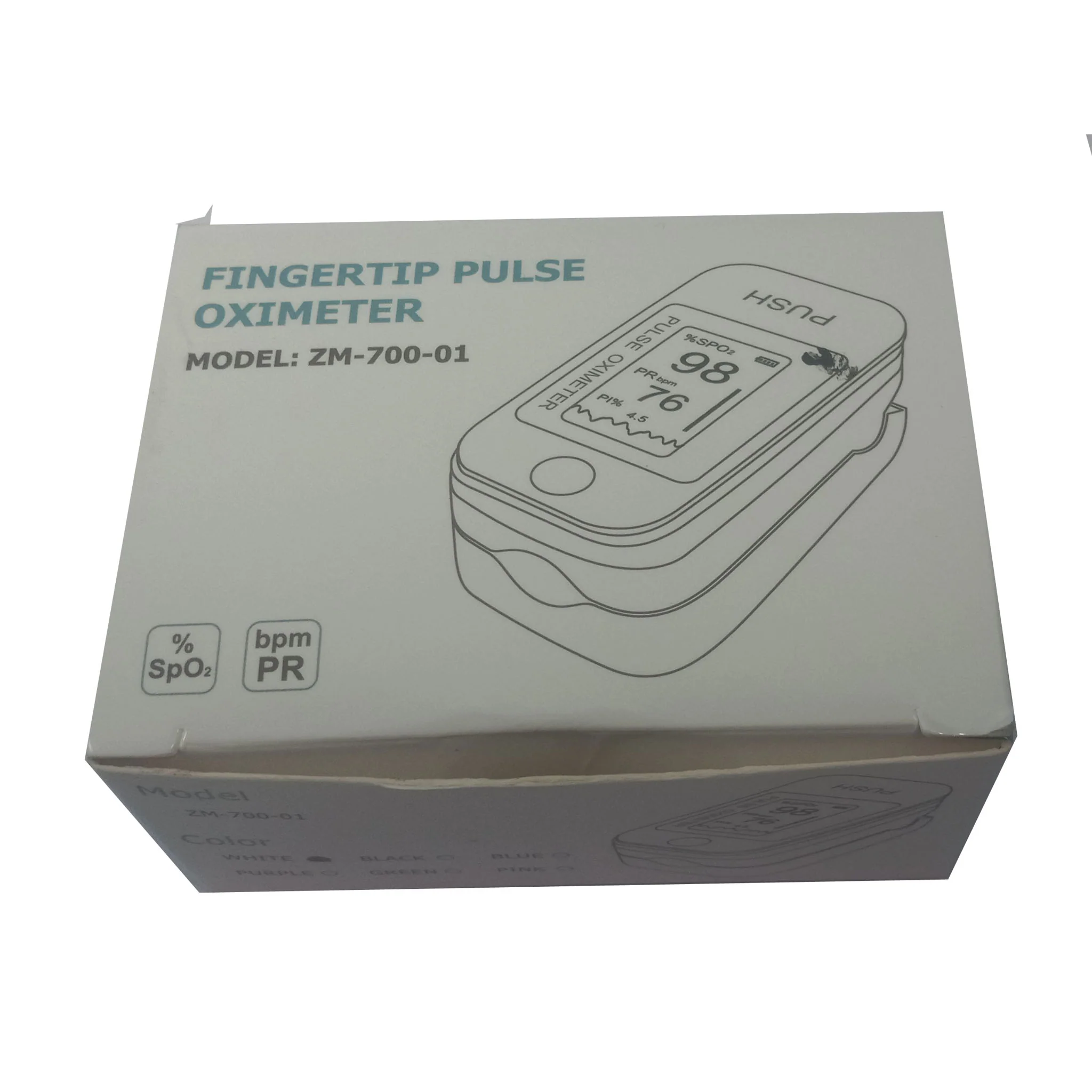 Fingertip pulse Oximeter model Zm-700-01 - Image 2