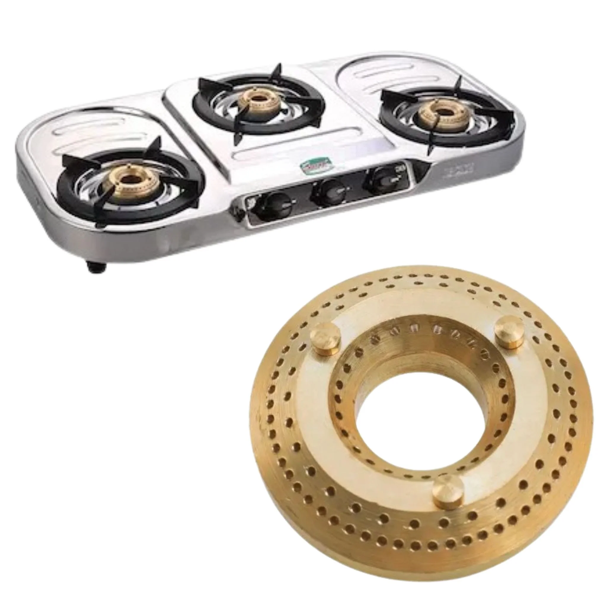 Small, Medium, Big & Jumbo Gas Burners – High Flame Cooking Stove Parts # - Image 6