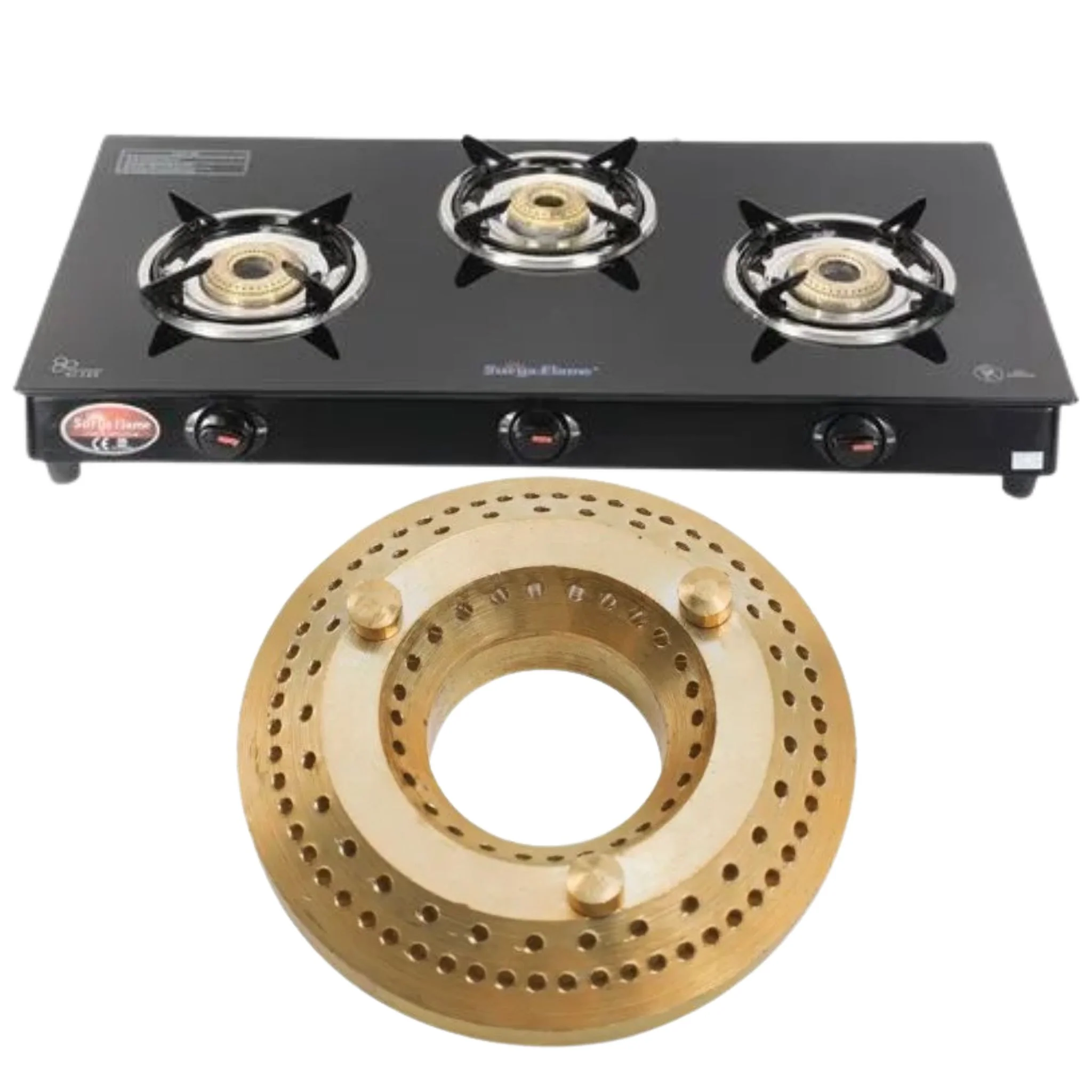 Small, Medium, Big & Jumbo Gas Burners – High Flame Cooking Stove Parts # - Image 7