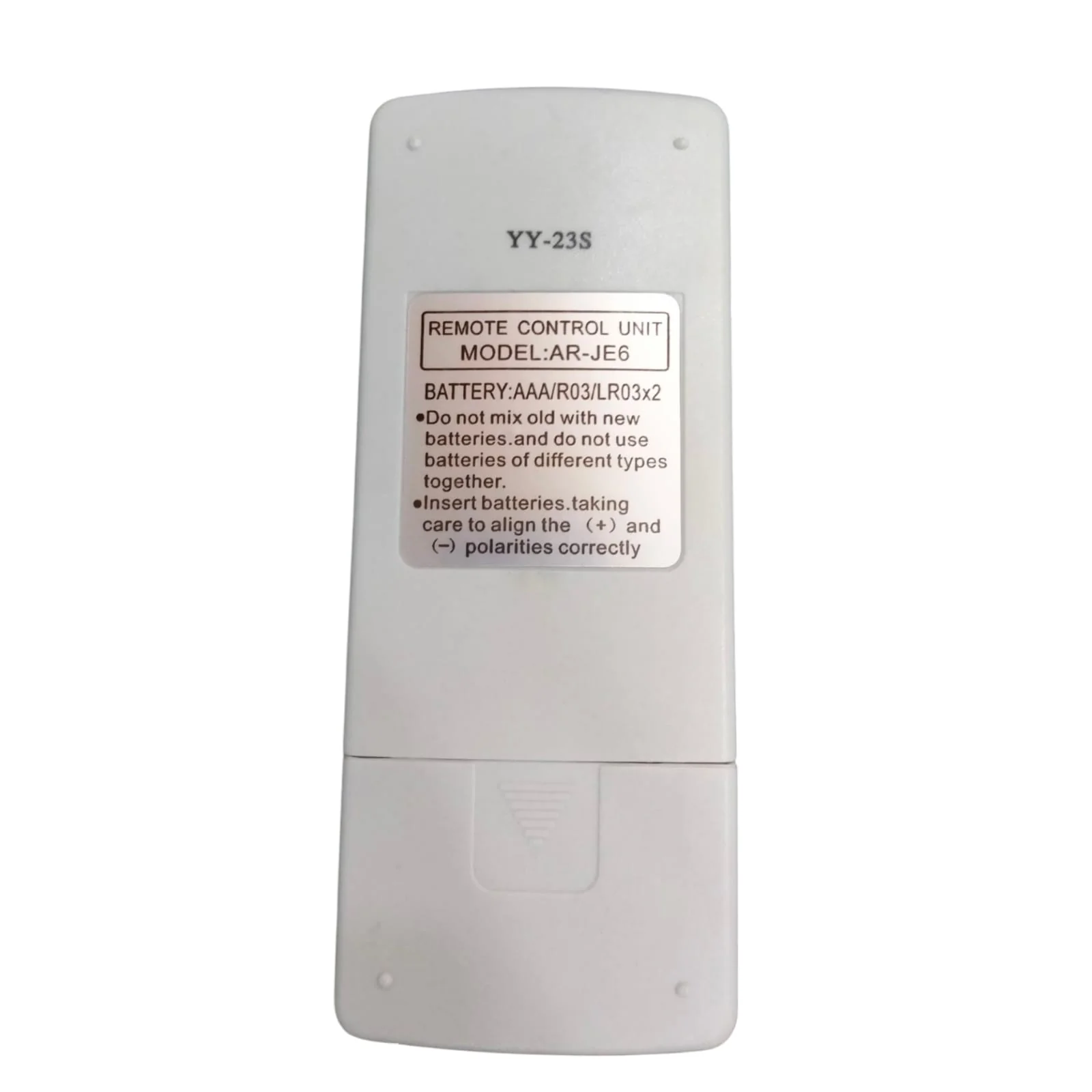 General AC Remote – Master Fan, Coil, Dry Control (Model 2 AC23S) # - Image 2