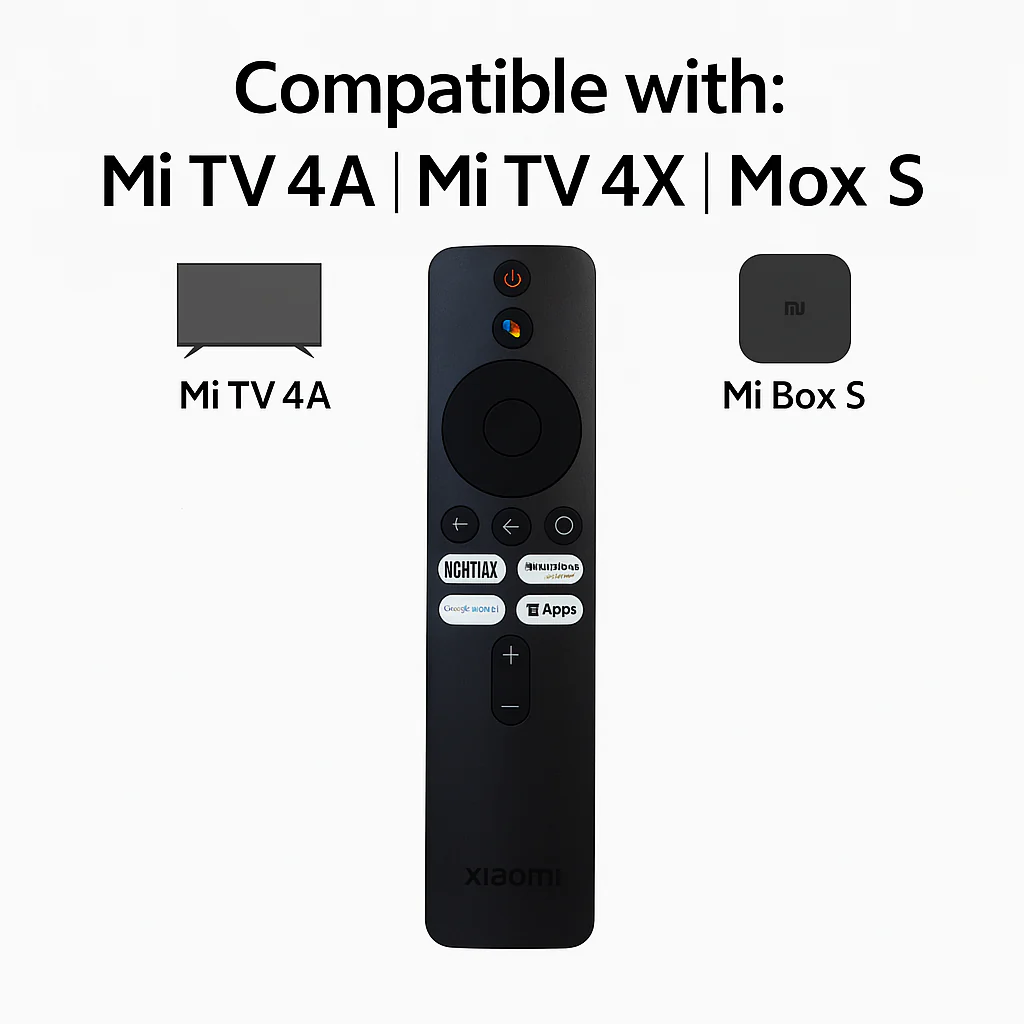Original Xiaomi Smart TV Remote with Voice Control – Genuine Replacement Remote# - Image 4