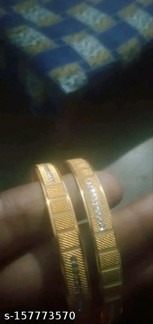 Elegant Gold-Plated Bangle Set – Affordable Luxury for Every Occasion - Image 3