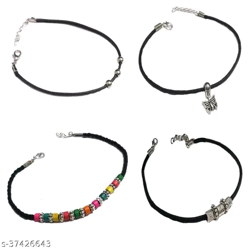 GURJARI JEWELLERS Glittering Women Anklets & Toe Rings - Image 2