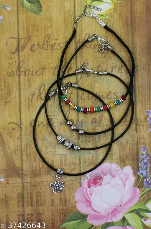 GURJARI JEWELLERS Glittering Women Anklets & Toe Rings - Image 3
