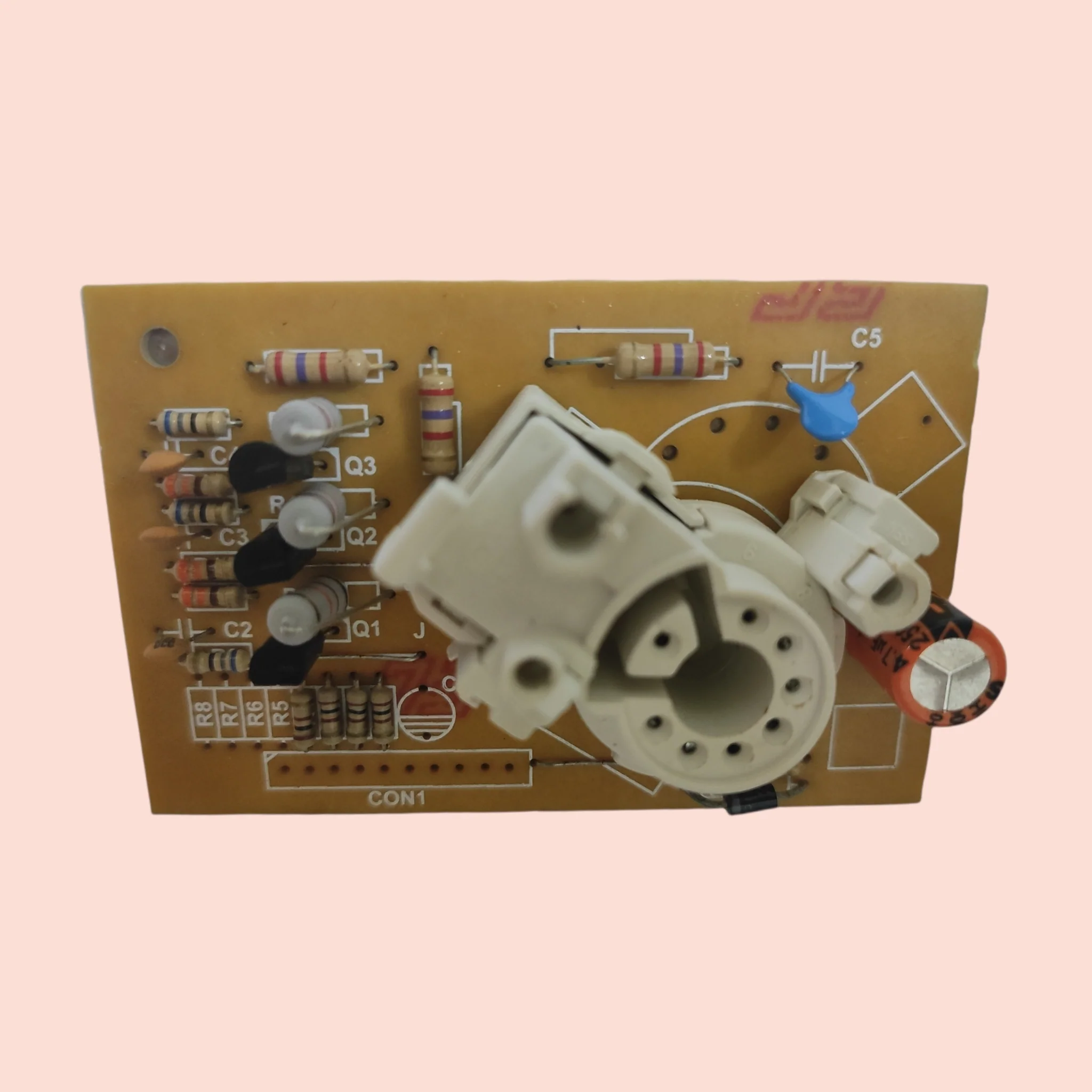 7 Pin Terminals CRT Socket – White, Durable & High-Quality Electrical Connector# - Image 6