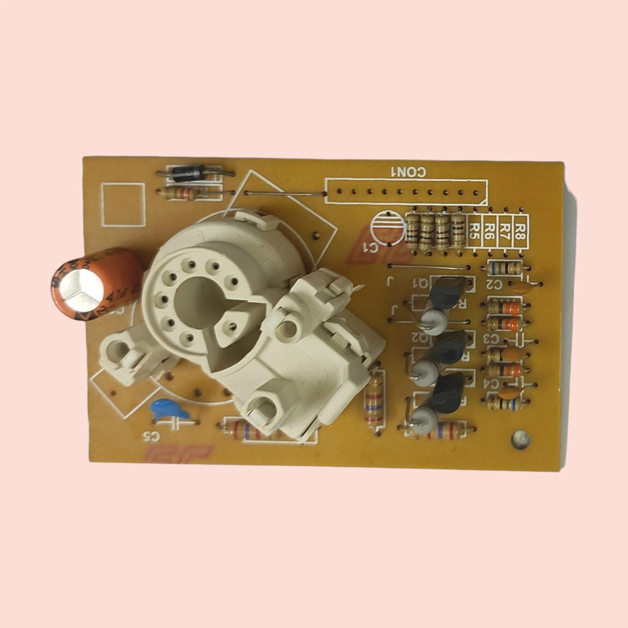 7 Pin Terminals CRT Socket – White, Durable & High-Quality Electrical Connector# - Image 7