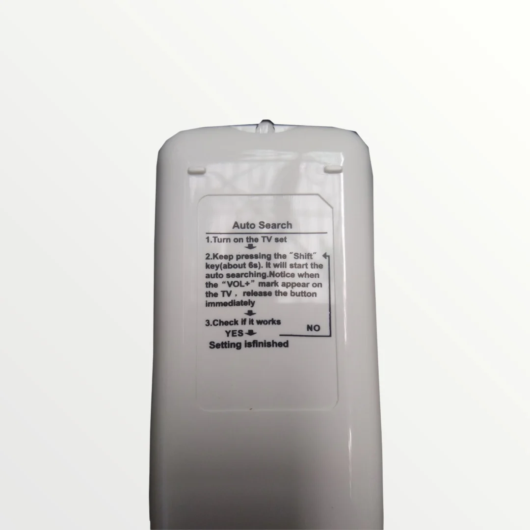 Haier LED/LCD TV Universal Remote Control – White | Compatible Replacement Controller# - Image 4