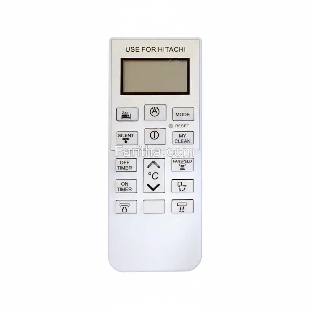 Hitachi AC Remote Control (168B) –  Replacement for Hitachi Air Conditioners# - Image 3