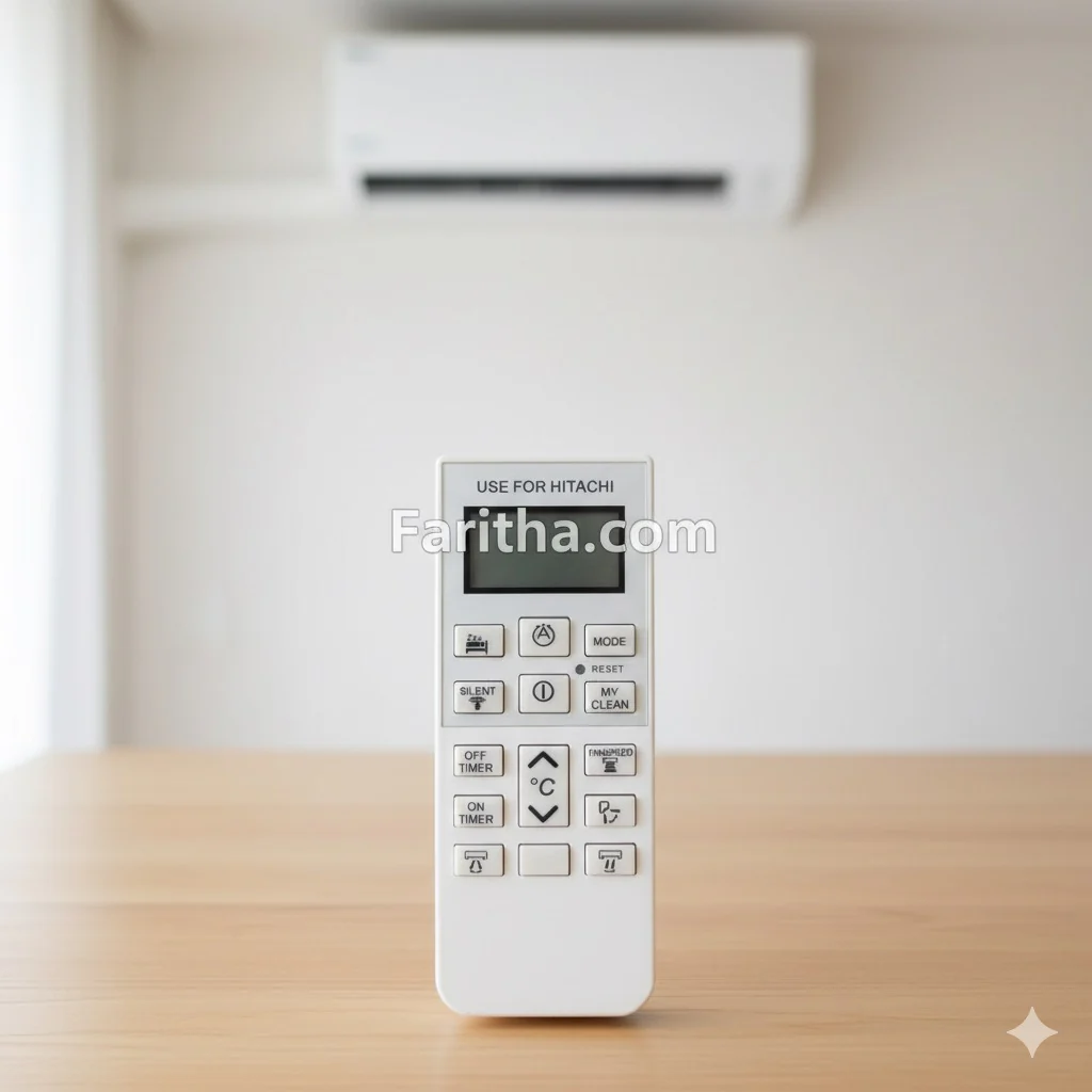 Hitachi AC Remote Control (168B) –  Replacement for Hitachi Air Conditioners# - Image 7