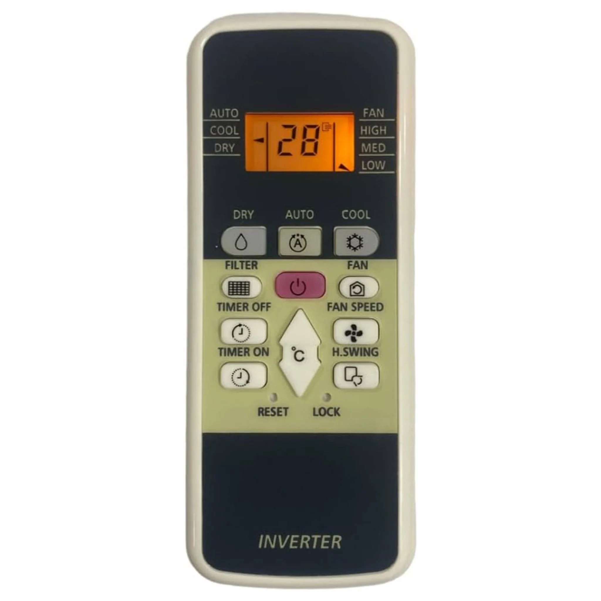 Hitachi AC Remote Control for Inverter Model (220) – Compatible Replacement for Split AC Units# - Image 2