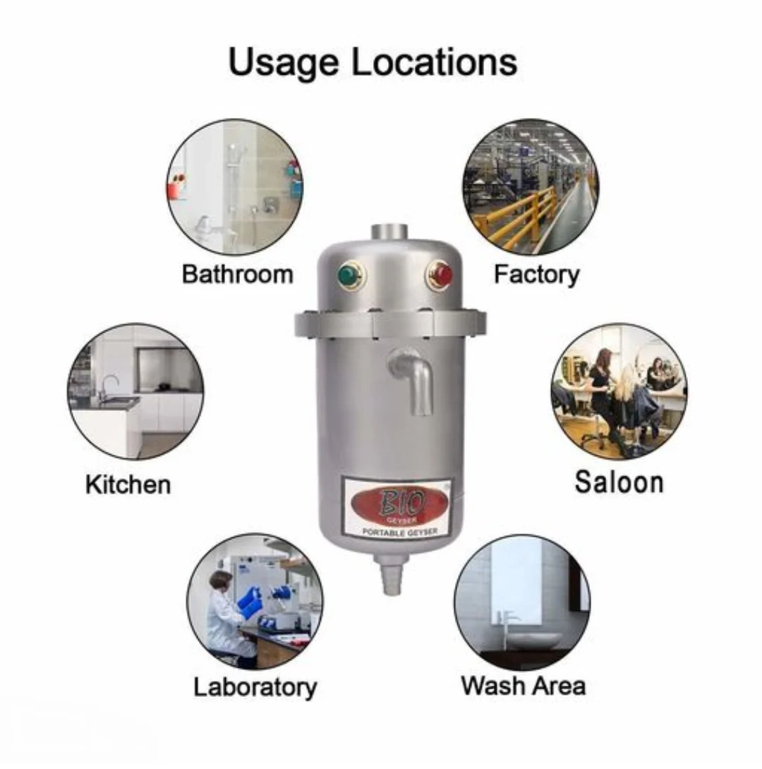 GTC Instant Portable Water Heater/Geyser for Home || Office || Restaurants || Labs || Clinics || Saloon || Beauty Parlor - Image 4
