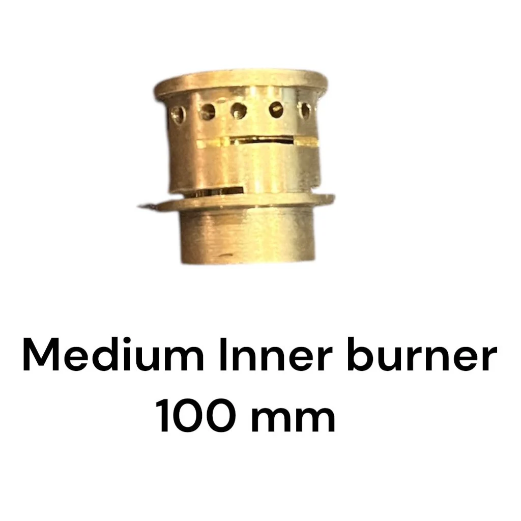 Kaff Full Brass Burner Cap & Flame Spreader Set – All Sizes for Gas Hob/Cooktop (Large 120mm, Medium 100mm, Small 80mm)# - Image 12