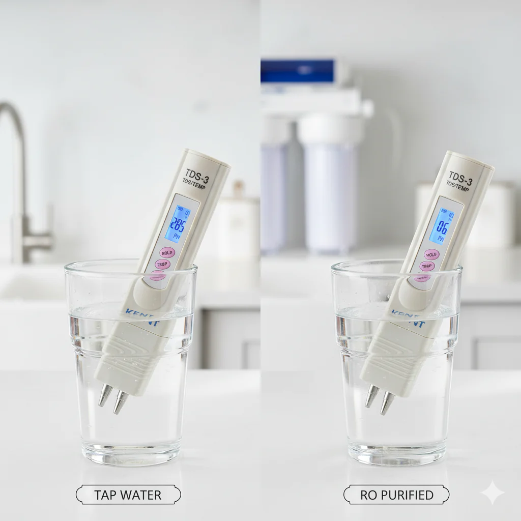 KENT Digital TDS Meter – Accurate Water Purity, PPM & Temperature Tester for RO & Aquarium#? - Image 5