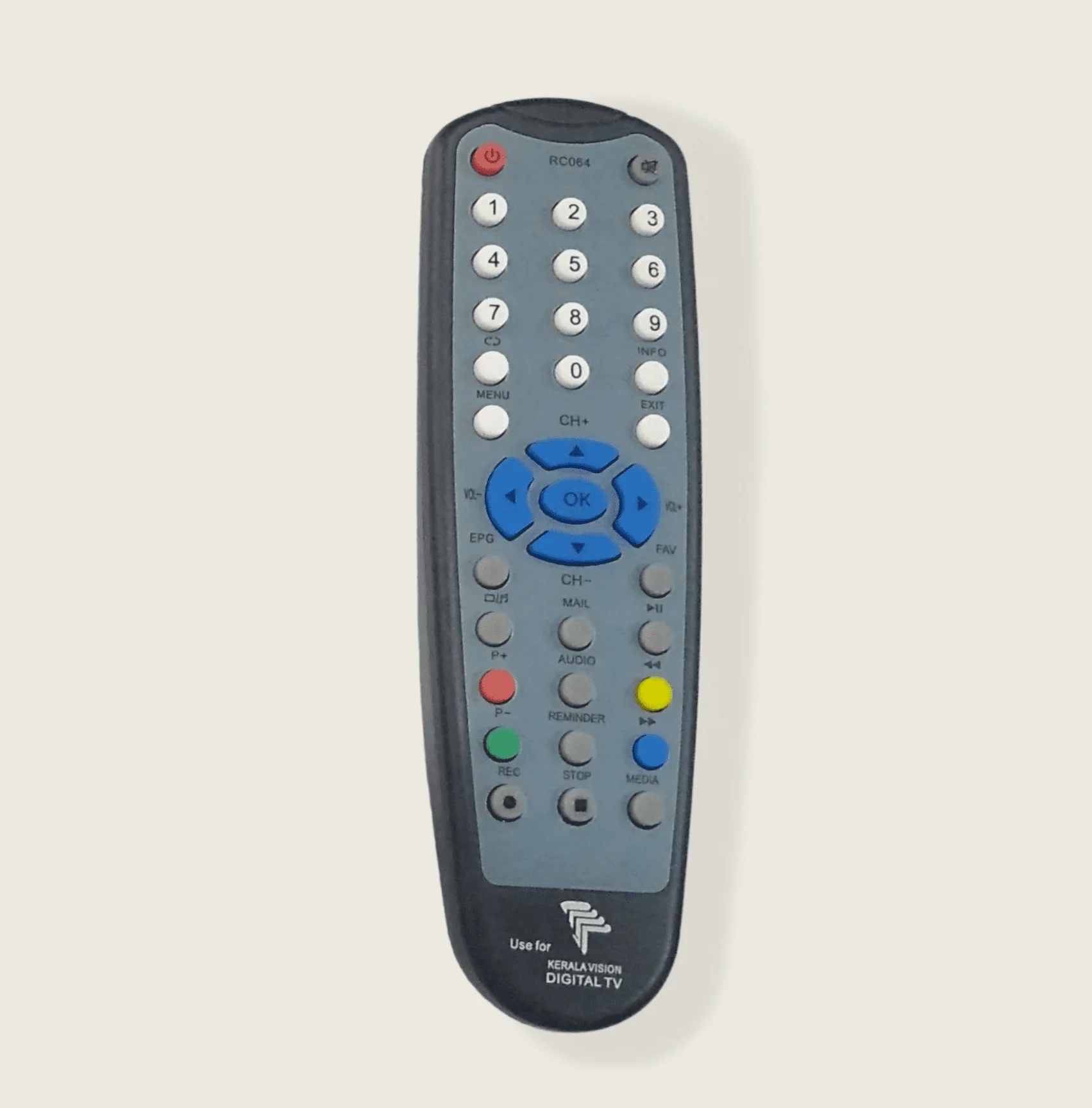 Kerala Vision Digital TV Set-Top Box Remote Control – High Quality & Compatible Replacement# - Image 4