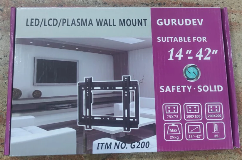 Kingsonic KS - 1442 LED/LCD/Plasma Wall Mount Tv Stand 14-42Inch - Image 5