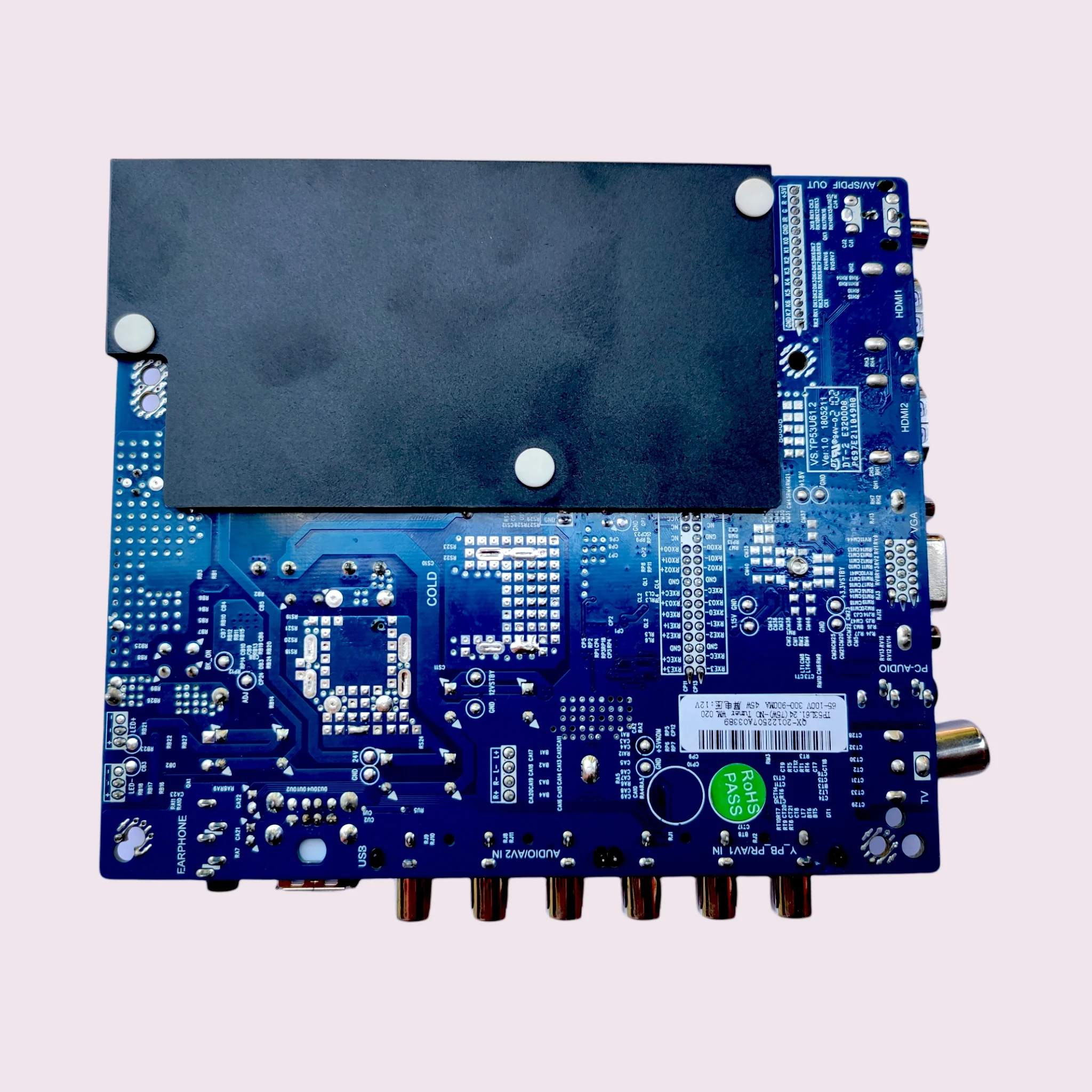 Universal LCD/LED TV Combo Board with Remote – VS.TP53U61.2 Fits 32 to 45 Inch TVs# - Image 11