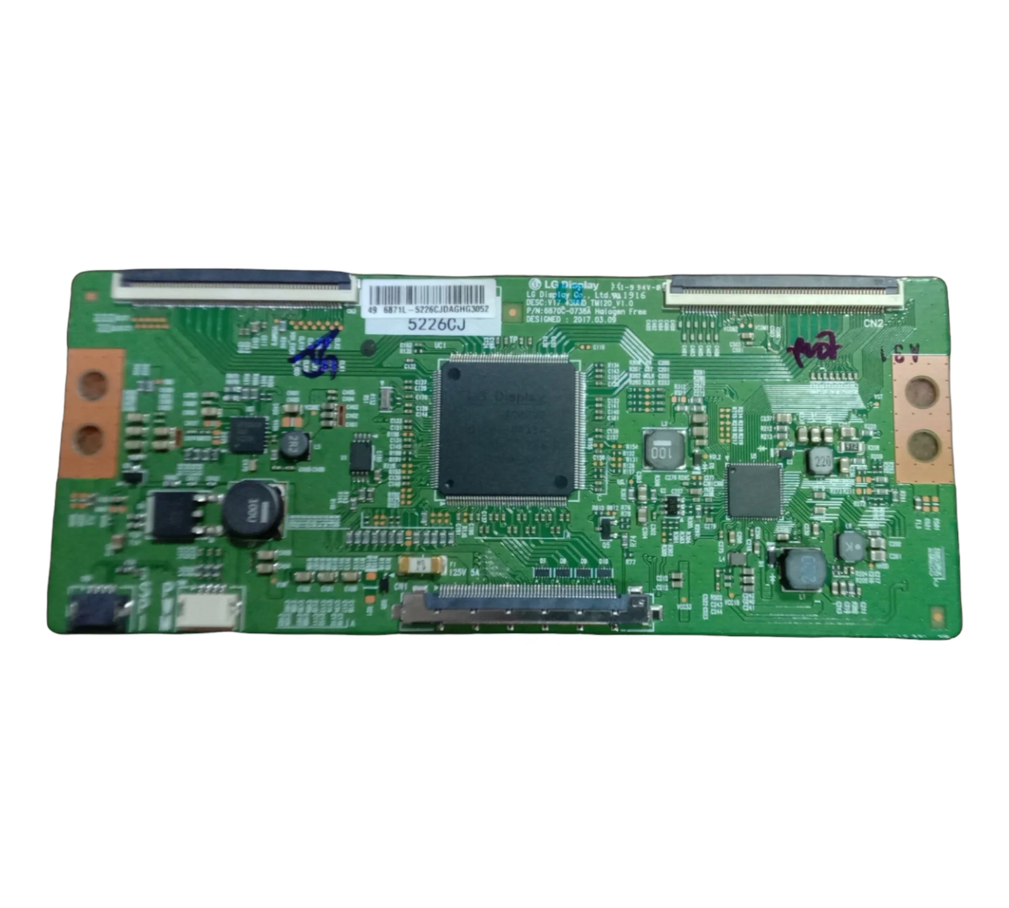 T-Con Board 6870C-0738A for LG 43" & 49" 4K LED TV – Premium Replacement #