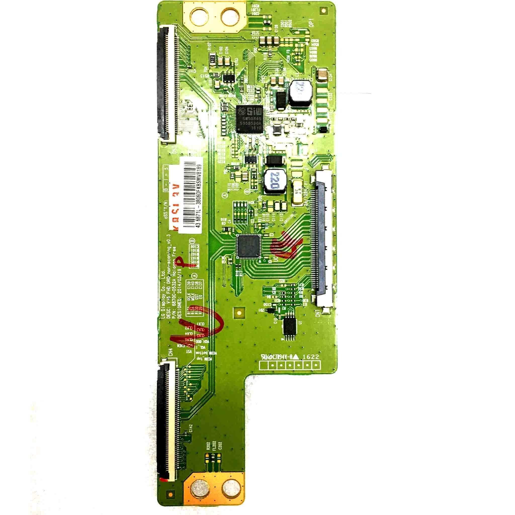 T-Con Board Replacement for LG LED TV 43LH547A-TD – Restore Clear Display#