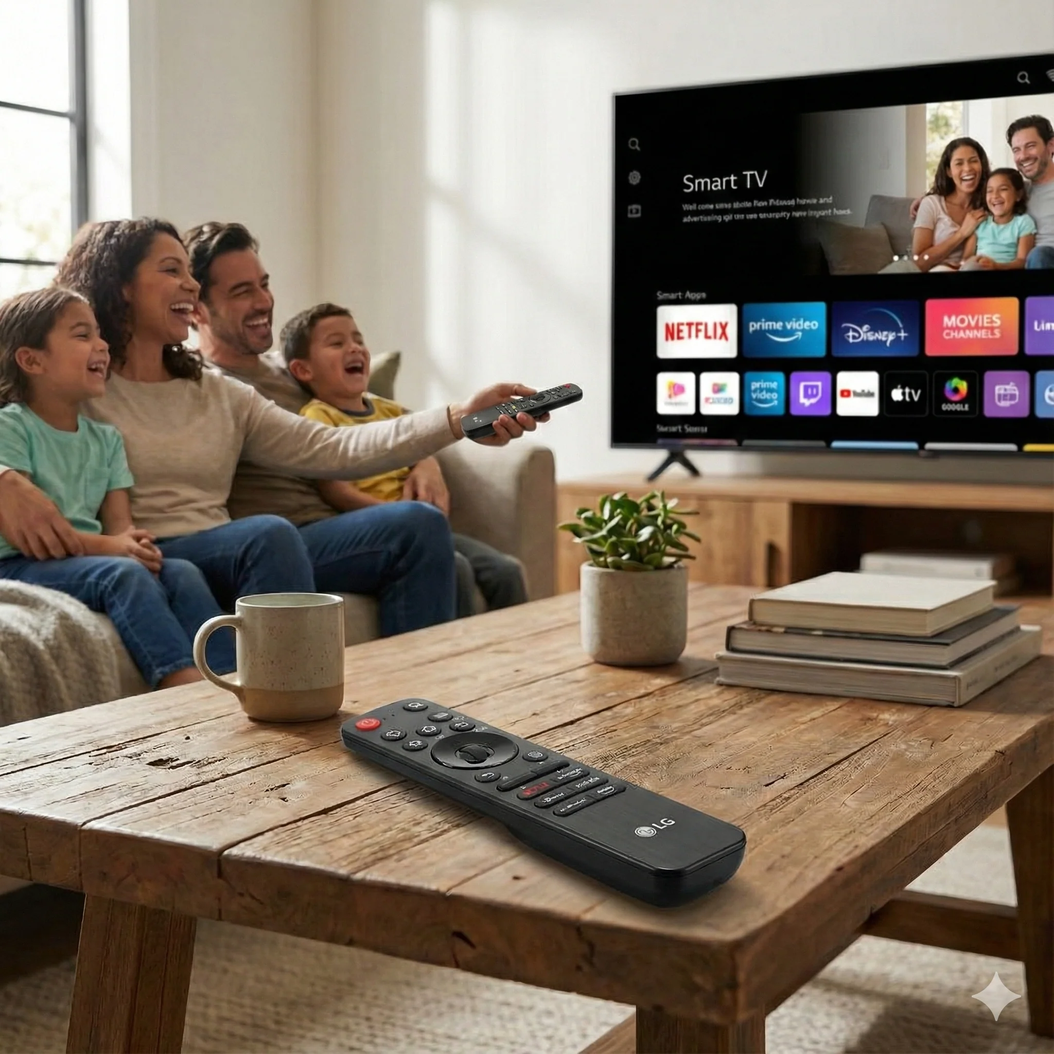 LG MRG-25 Magic Remote Control for LG Smart TV with Voice & OTT Buttons # - Image 2