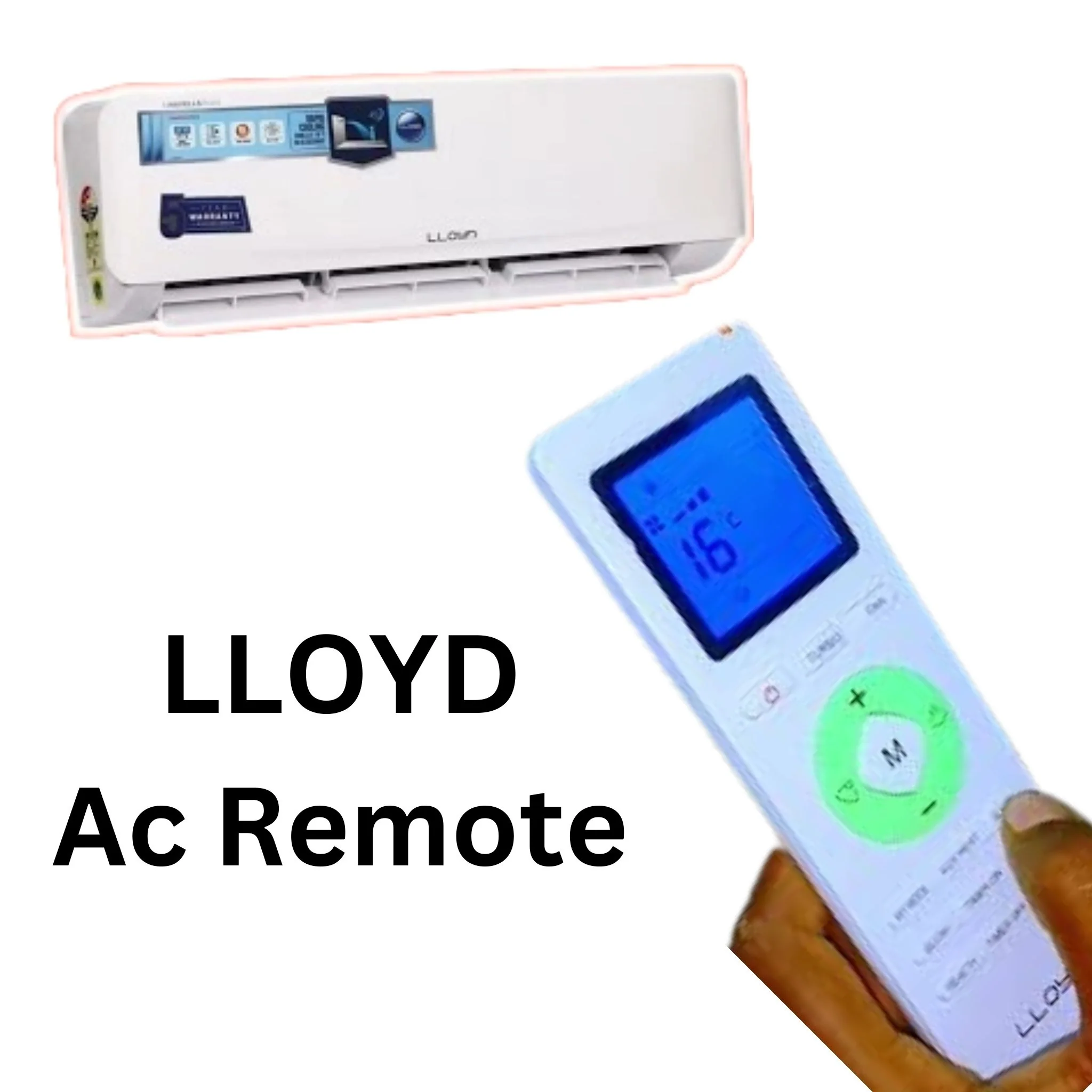 Original Lloyd Air Conditioner Remote Control (Model 233) - Genuine Replacement Remote for Lloyd AC# - Image 2