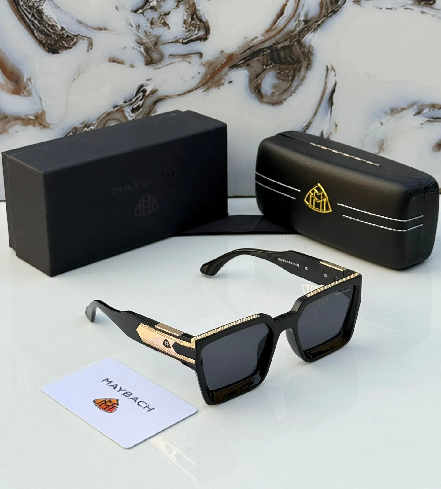 Maybach Unisex Premium Quality Frame | Luxury Stylish Eyewear