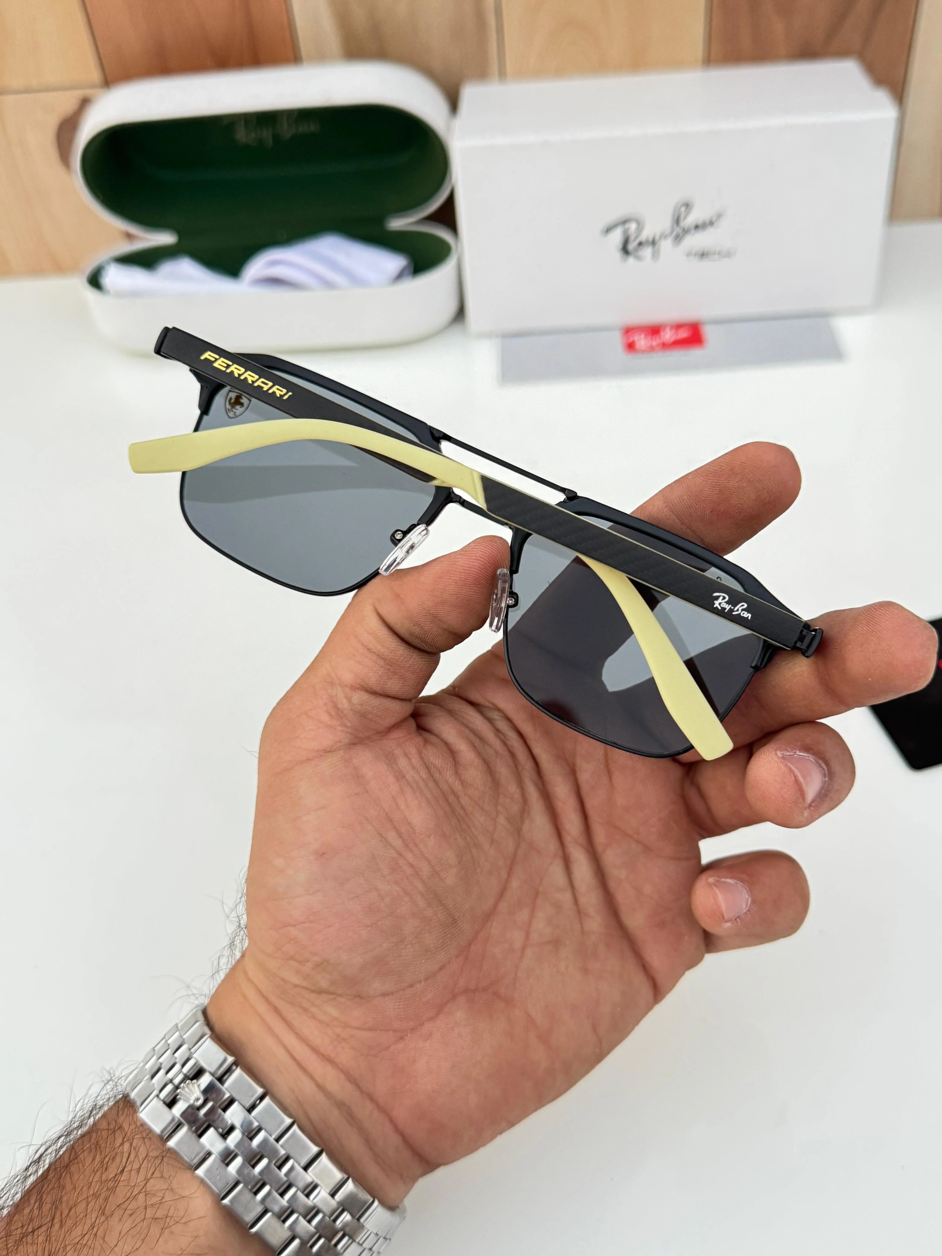 RAYBAN Premium Sunglass – UV Protected Stylish Frame - Image 5