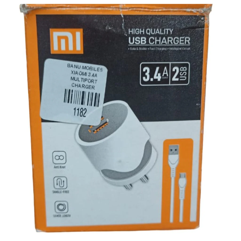 Mi 3.4 A 2Usb with 2Cable - Image 3