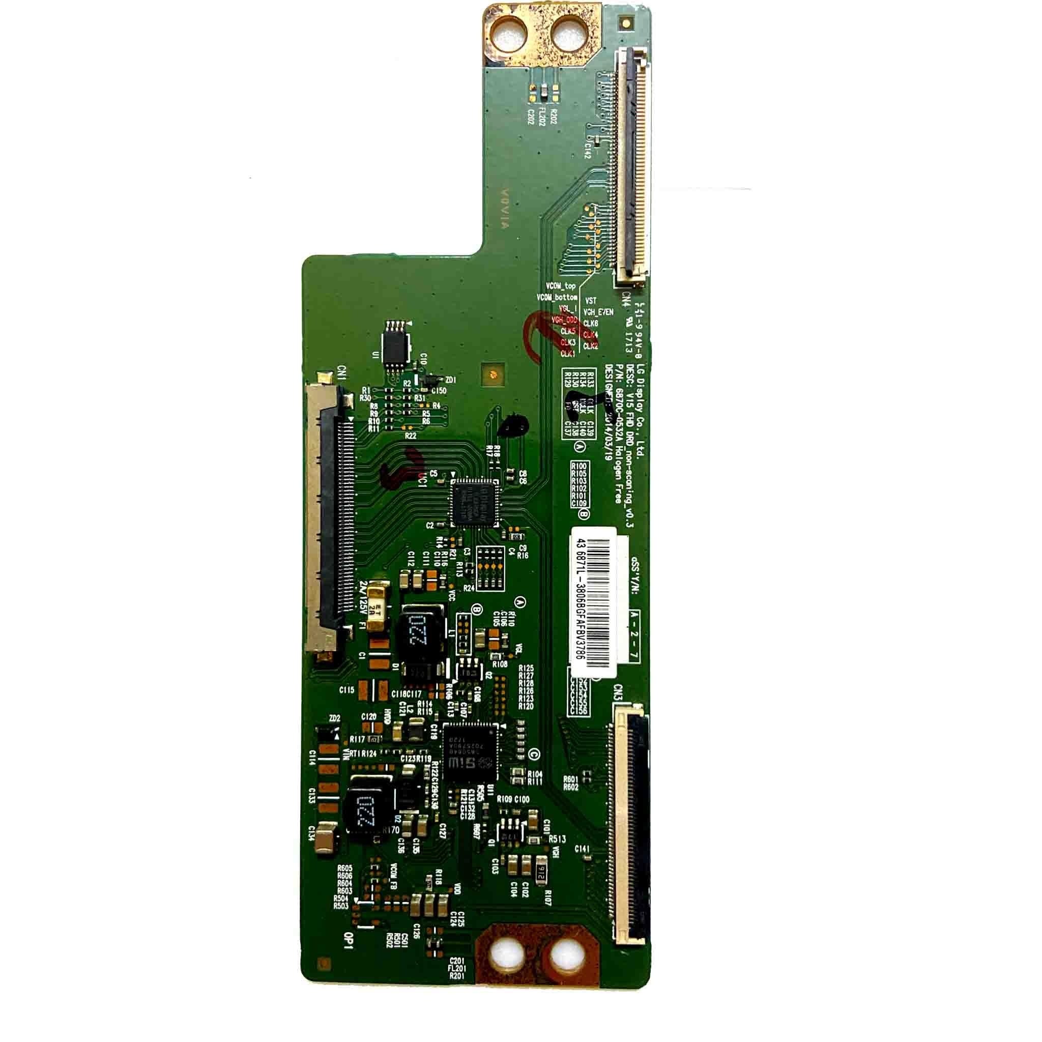 T-Con Board Replacement for Micromax 43A2000FHD LED TV – Restore Clear Display#