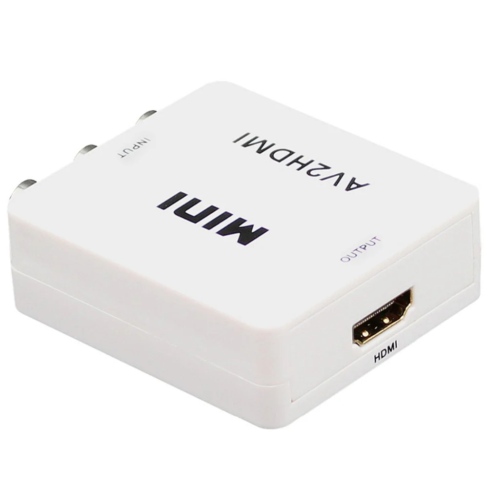 AV2HDMI 1080P RCA, AV, CVBS to HDMI Mini Composite Converter Adapter* - Image 3