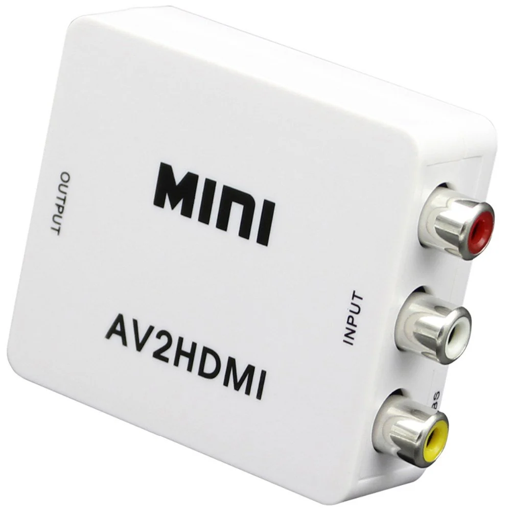 AV2HDMI 1080P RCA, AV, CVBS to HDMI Mini Composite Converter Adapter* - Image 5