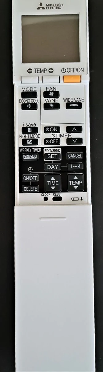 Mitsubishi Air Conditioner Remote Control – Compatible with Mitsubishi Model #