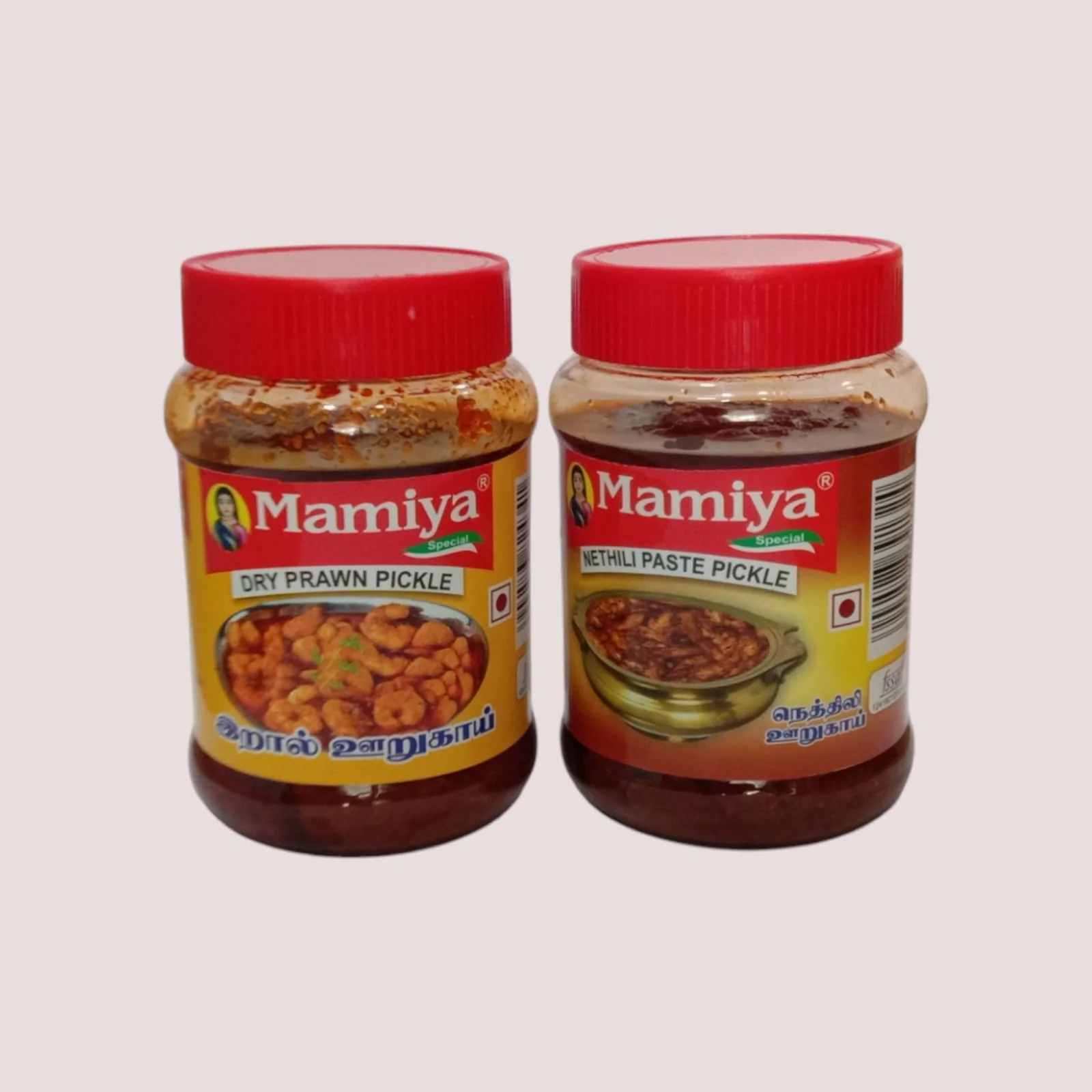Mamiya pickles combo ( Nethili paste & Dry prawn ) -200g Each