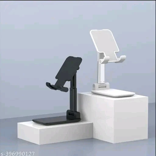 Premium Black Plastic Mobile Holder Stand