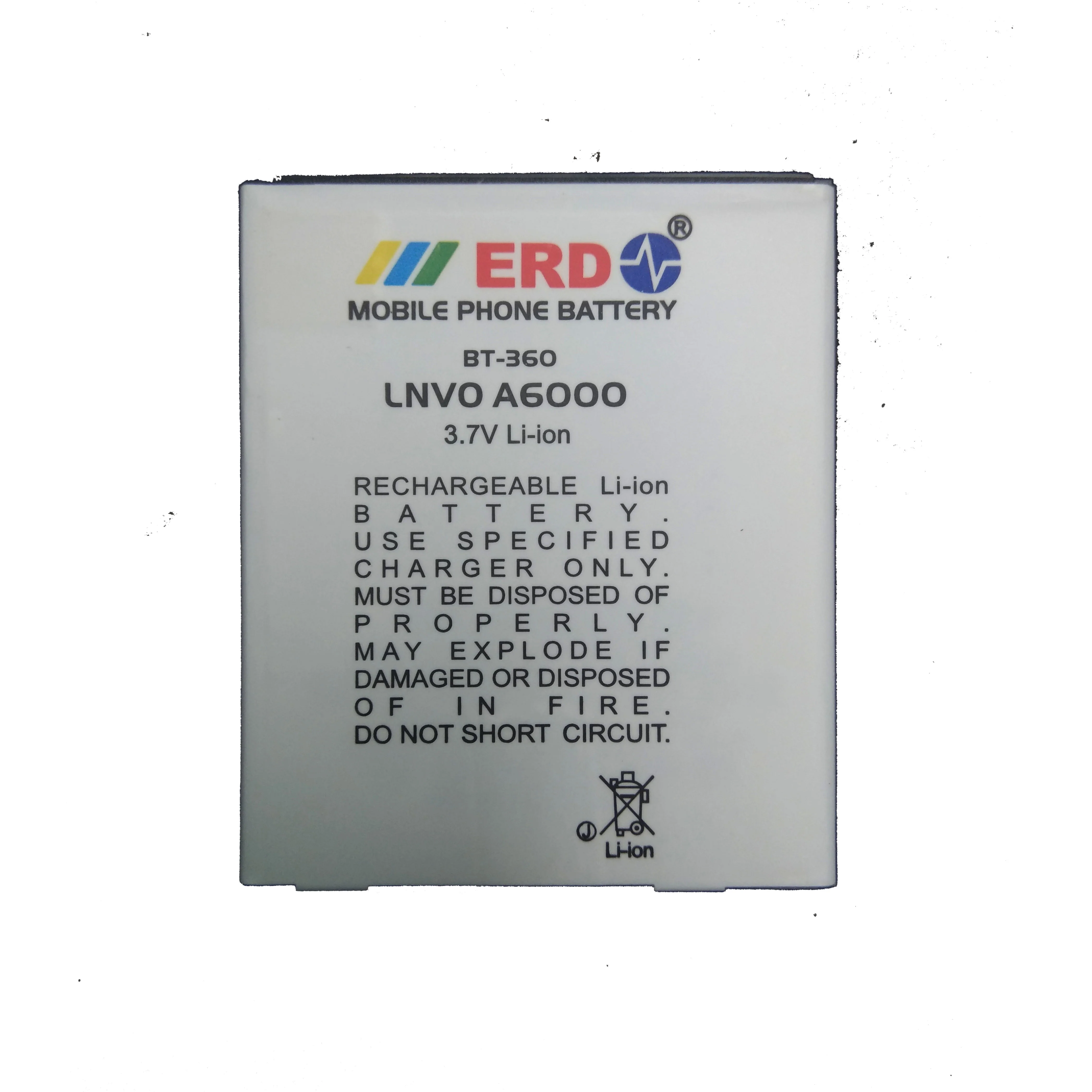 Mobile Phone High Capacity Battery for Lenova A6000 - Image 3