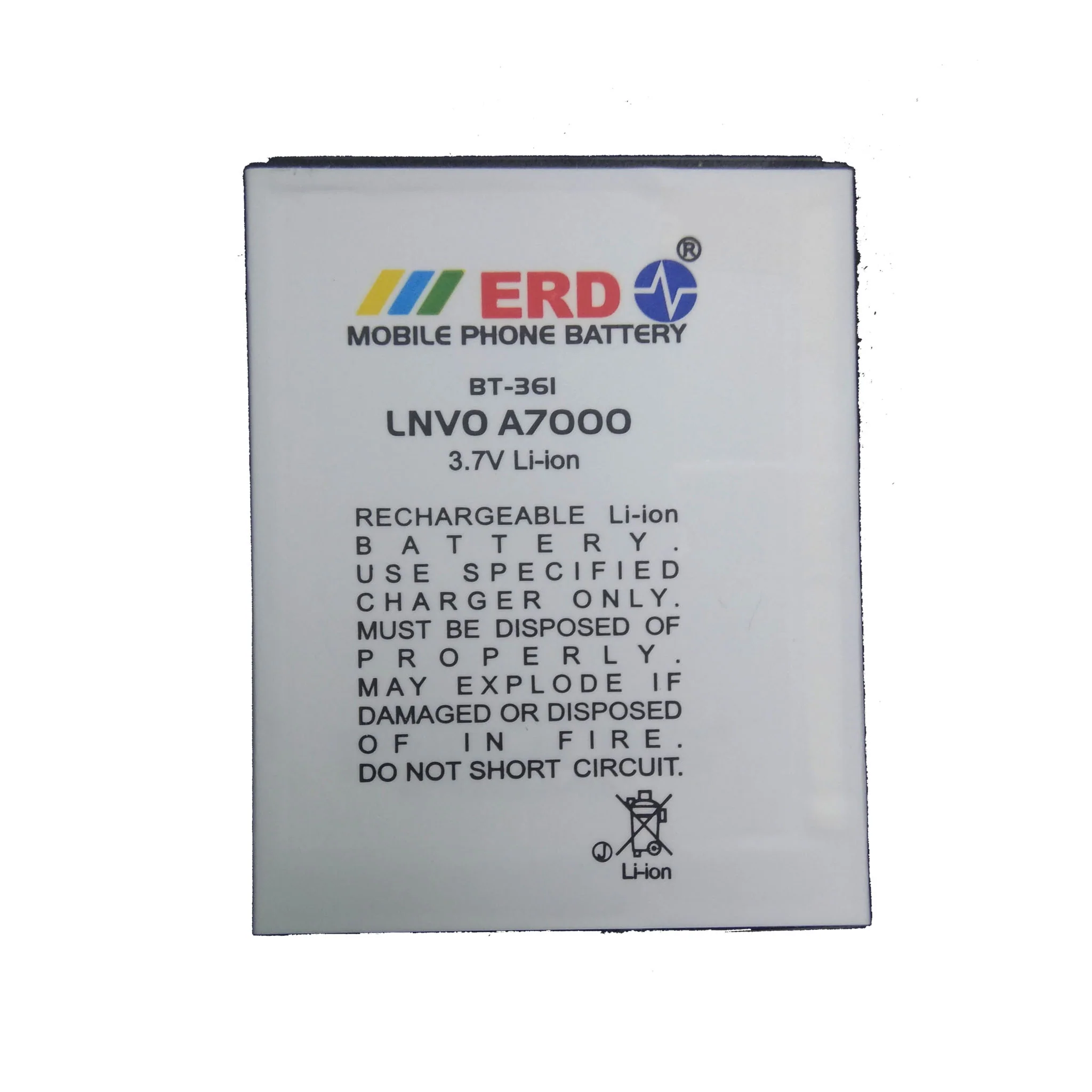 Mobile Phone High Capacity Battery for Lenova A7000* - Image 3