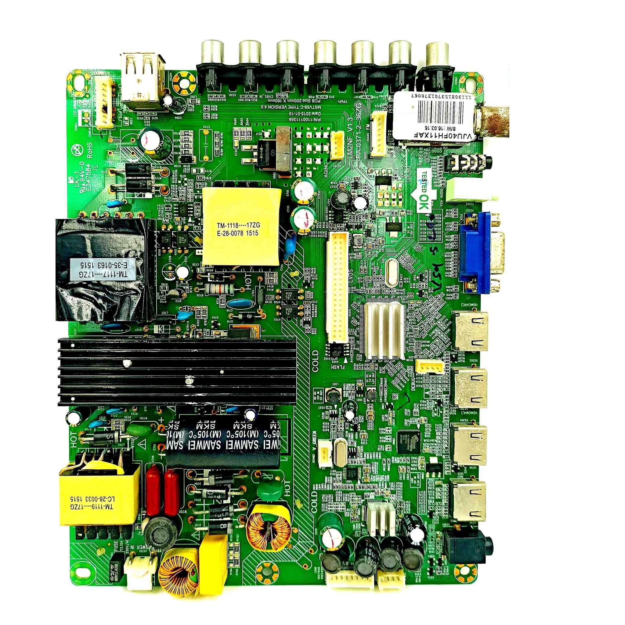 Mother board Suitable for LEDTVUJU40HH11XAE Videocon LED TV